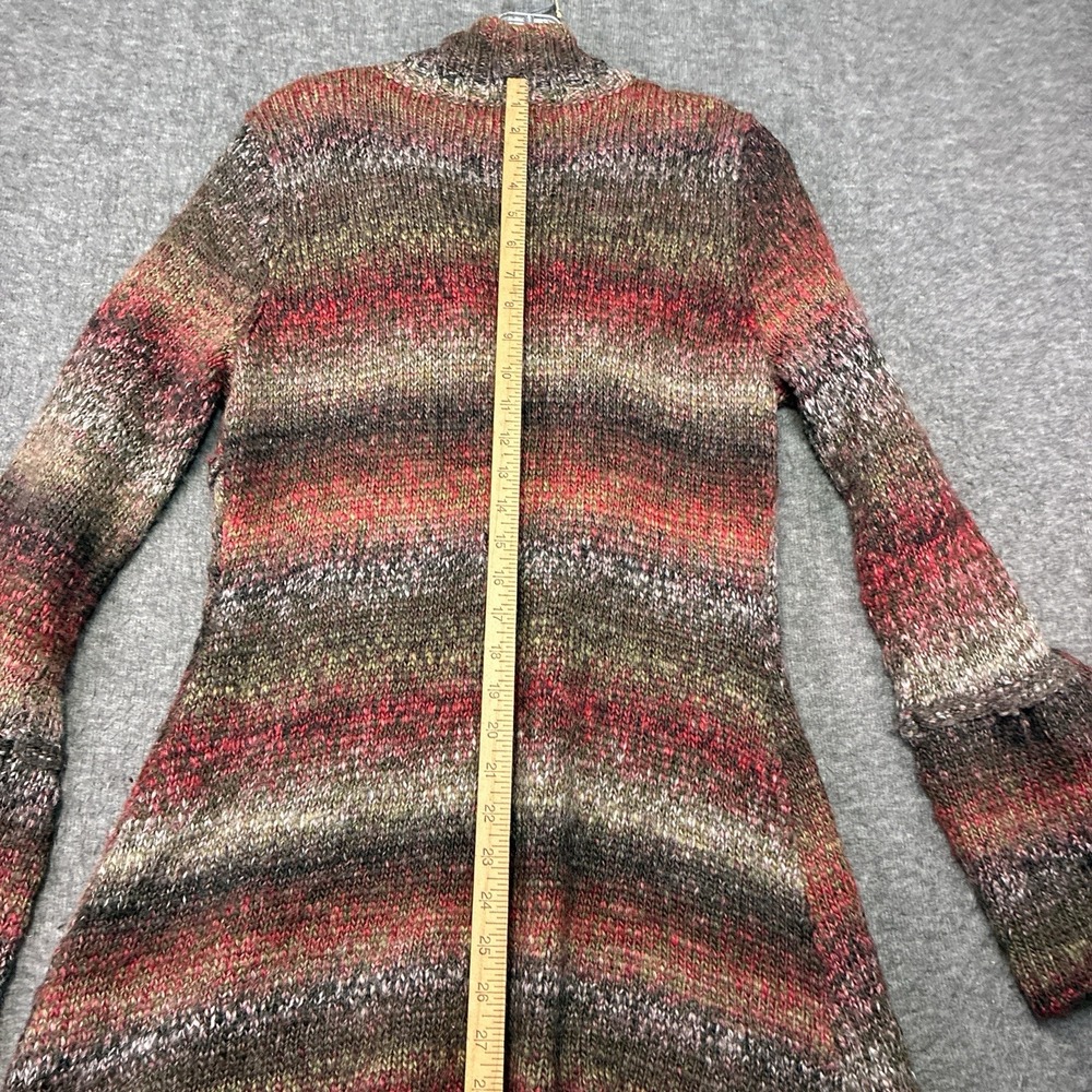 PrAna Amber Duster Snap Up Sweater Cardigan Sz M - Picture 7 of 10